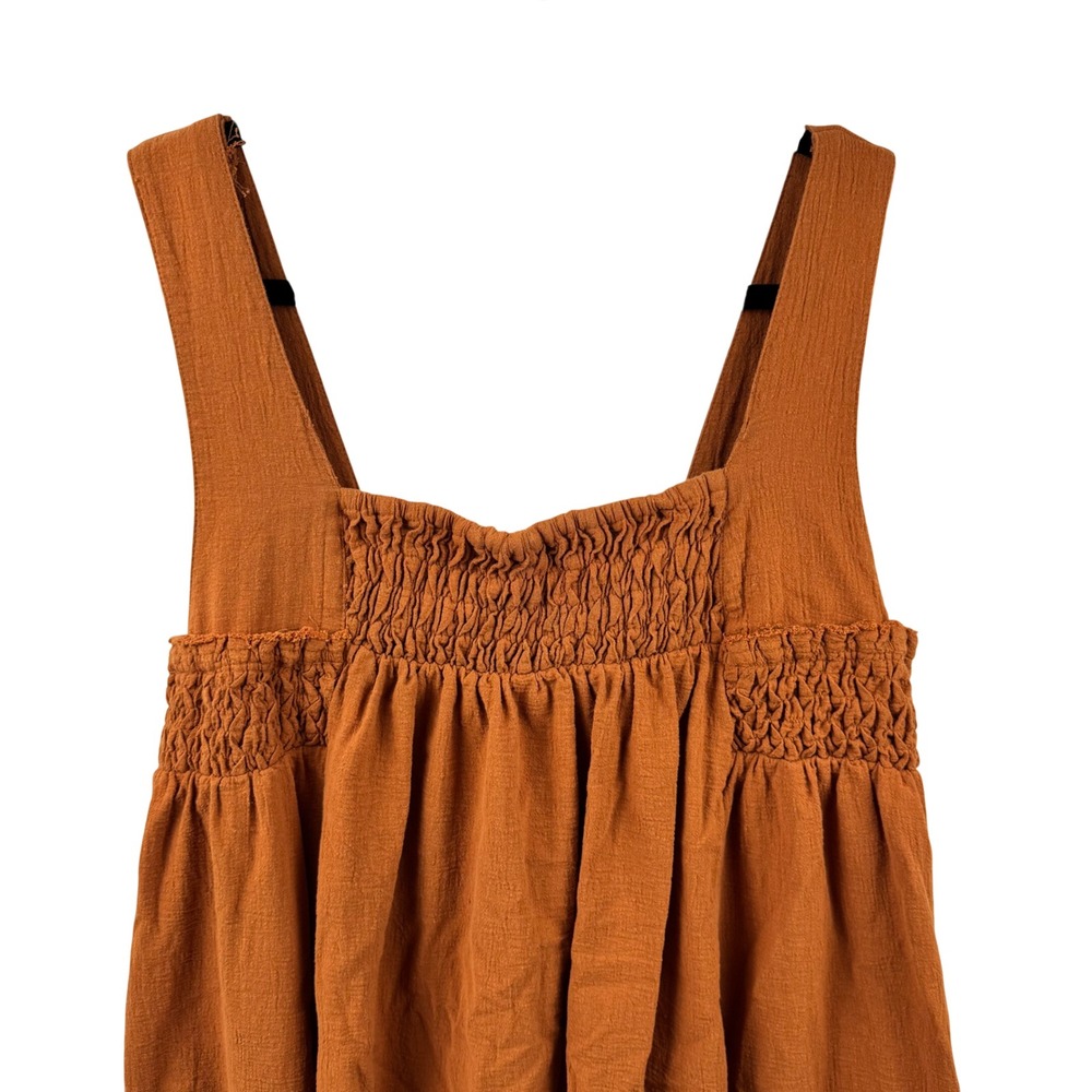 Free People Rust Brown Midi Dress - Picture 5 of 16